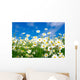 White Daisies Wall Mural