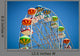 Close-up Colorful Ferris Wheel