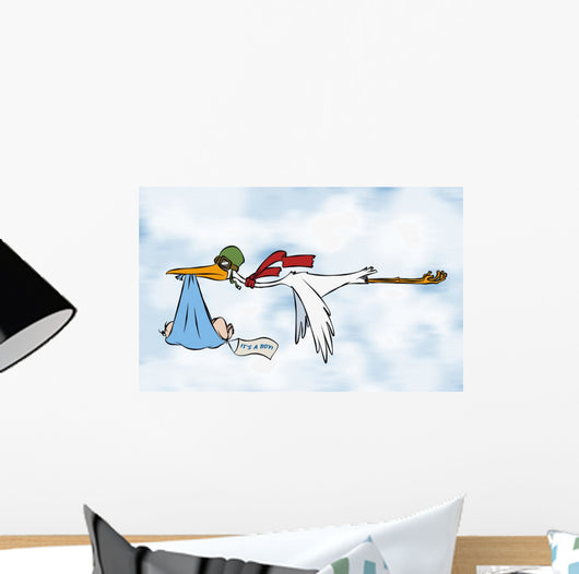 It's A Boy! Wall Mural