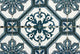Green Azulejos Portuguese Tiles Wall Decal