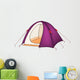 Violet Tent Wall Mural