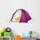 Violet Tent Wall Mural