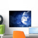 Moon Night Sky 9 Wall Mural