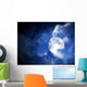 Moon Night Sky 9 Wall Mural
