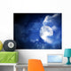 Moon Night Sky 9 Wall Mural