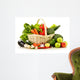 Raw Vegetables Wicker Basket Wall Decal