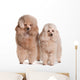 Two Poodles Wall Decal