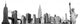 New York City Landmarks Wall Decal