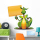 Dragon Cartoon with Wooden