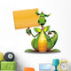 Dragon Cartoon with Wooden