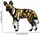 African Wild Dog Wall Decal