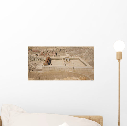 Model Second Temple Wall Mural