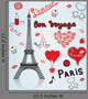 Paris France Romance Wall Mural