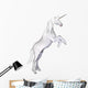 Unicorn White Wall Decal