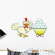 Chicken and Eggs Wall Mural