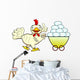 Chicken and Eggs Wall Mural