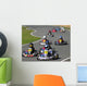 Go Kart Race Wall Mural
