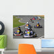 Go Kart Race Wall Mural