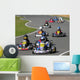 Go Kart Race Wall Mural