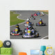 Go Kart Race Wall Mural