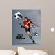 Abstract Image Soccer Player