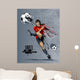 Abstract Image Soccer Player