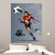 Abstract Image Soccer Player