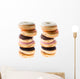 Stacked Donuts Wall Decal Sticker Set
