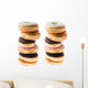 Stacked Donuts Wall Decal Sticker Set