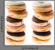Stacked Donuts Wall Decal Sticker Set
