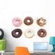 Mixed Donuts Wall Decal Sticker Set