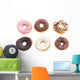 Mixed Donuts Wall Decal Sticker Set