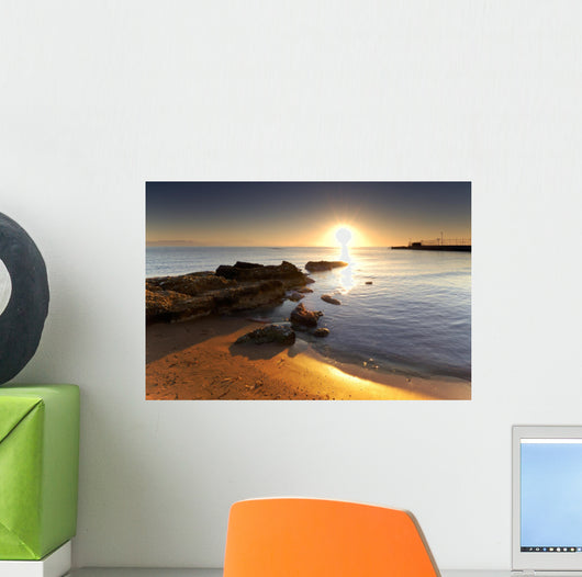 Mediterranean sunrise Wall Mural