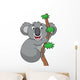 Koala cartoon Wall Decal