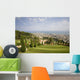 View of Haifa From Bahaii Gardens Wall Mural