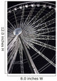 Ferris wheel Wall Mural