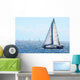 Sail boat Wall Mural