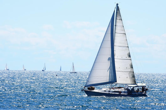 Sail boat Wall Mural