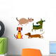 Dogs Wall Stickers