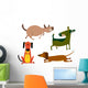 dogs Wall Decal