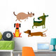 dogs Wall Decal