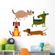 dogs Wall Decal