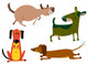 dogs Wall Decal