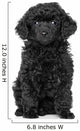 Toy Poodle Puppy Wall Decal