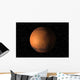 3D Render Mars Wall Decal