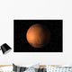 3D Render Mars Wall Decal
