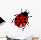 Red Ladybug Wall Decal