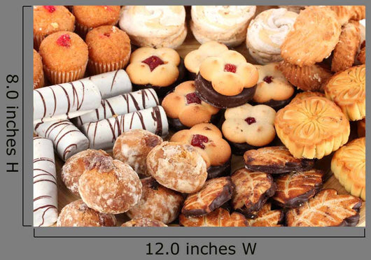 Mix Sweet Cookies Close-up