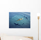 Surrounded Sharks Wall Decal