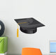 university traditional hat Wall Decal